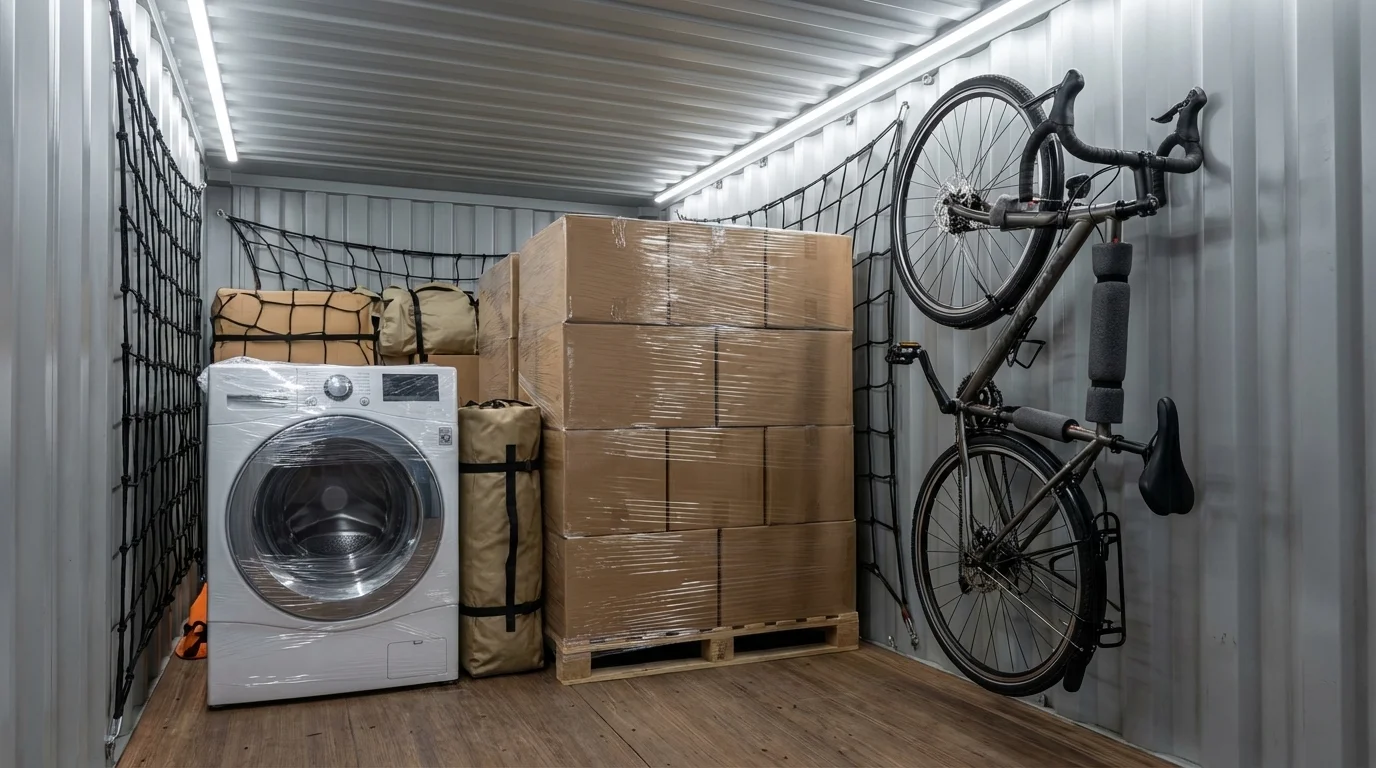 Containerbeladung und Raumoptimierung