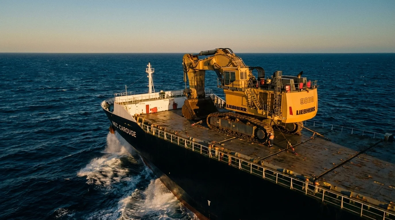 Deutsche Schwermaschinen für Ostafrika